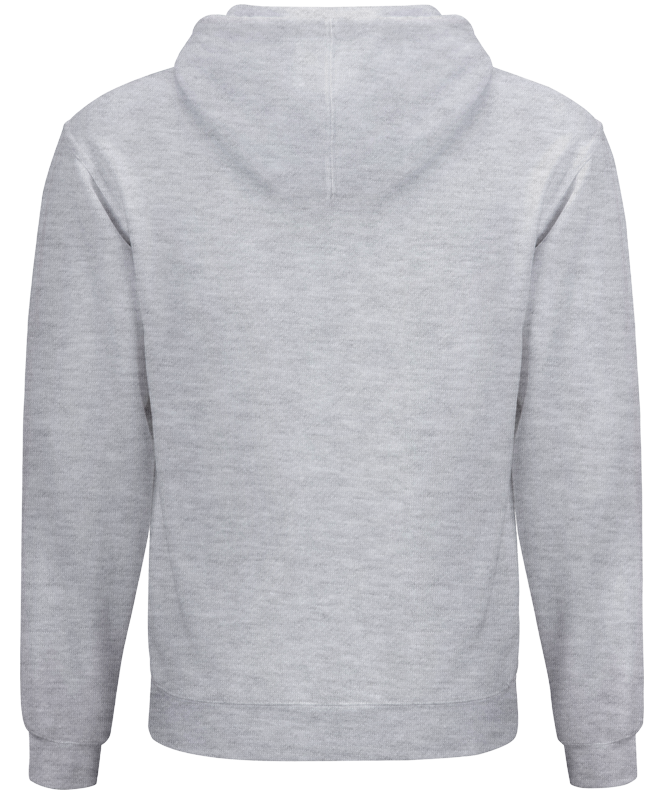 Just Hoods College Hoodie Grau meliert